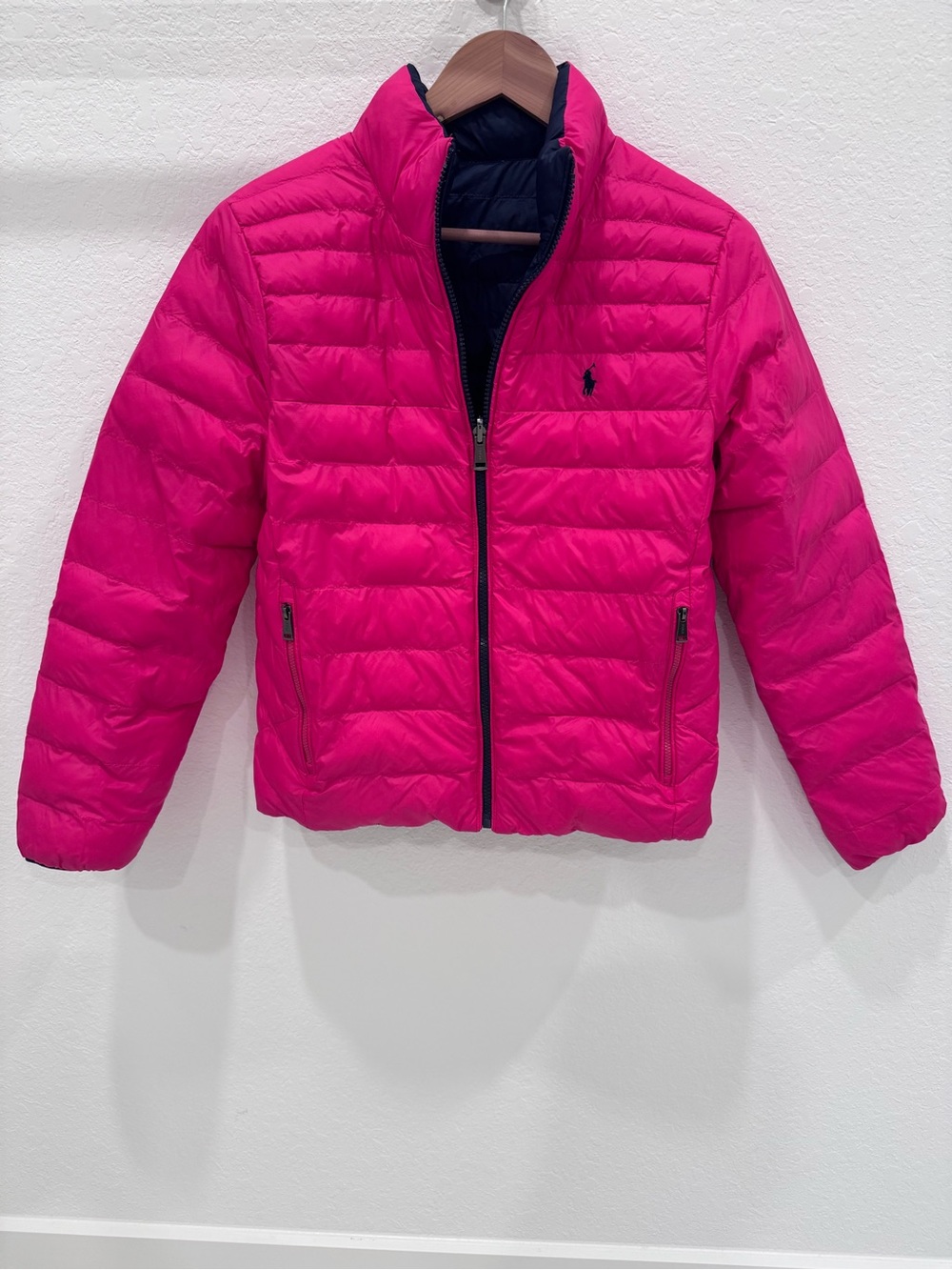 Ralph Lauren Girls' TERRA Jacket, Reversible, Large (14-16)